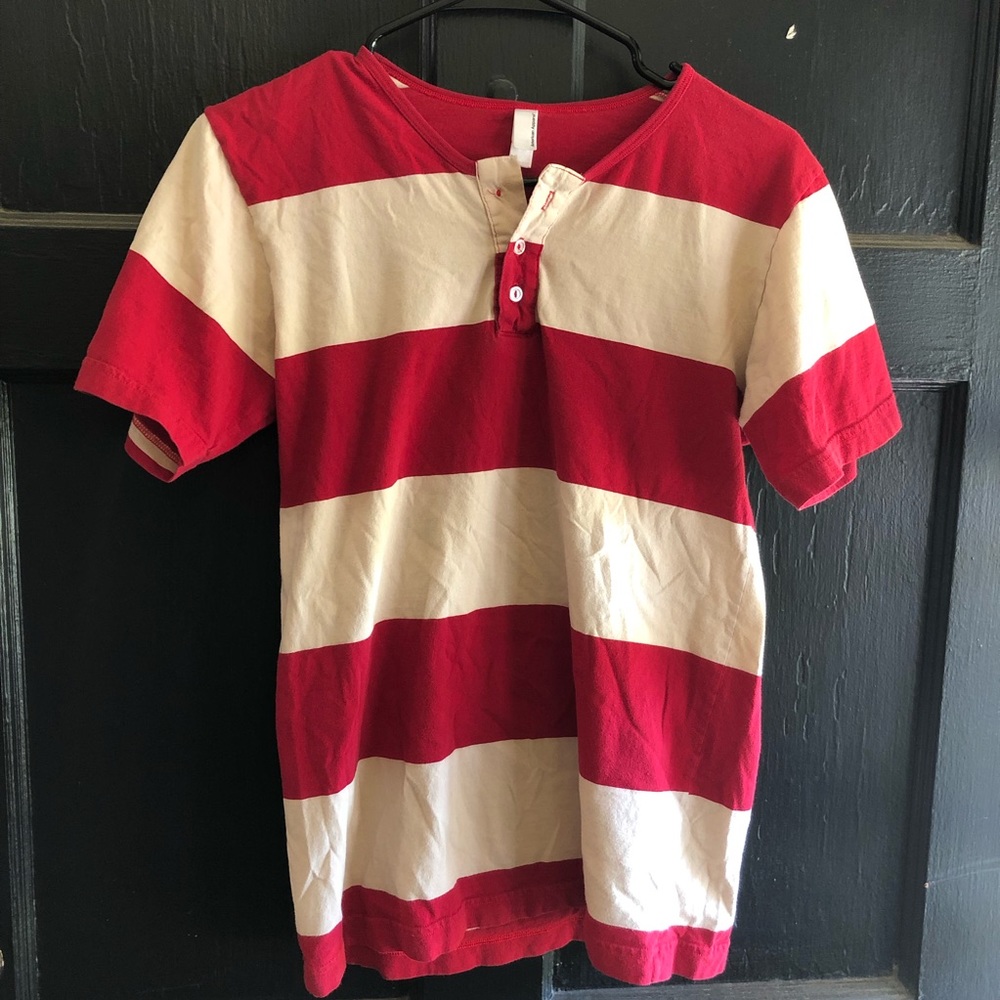 Unisex striped t shirt